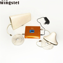 Dual band GSM 2g 3g 4g lte mobile network booster 900/1800mhz signal repeater with Antenna